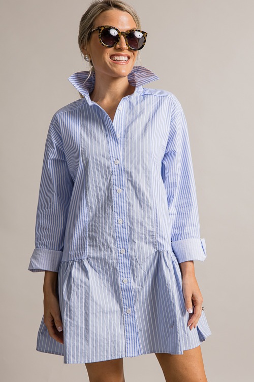 Contrast Stripe Shirt Dress - 0621-398.jpg