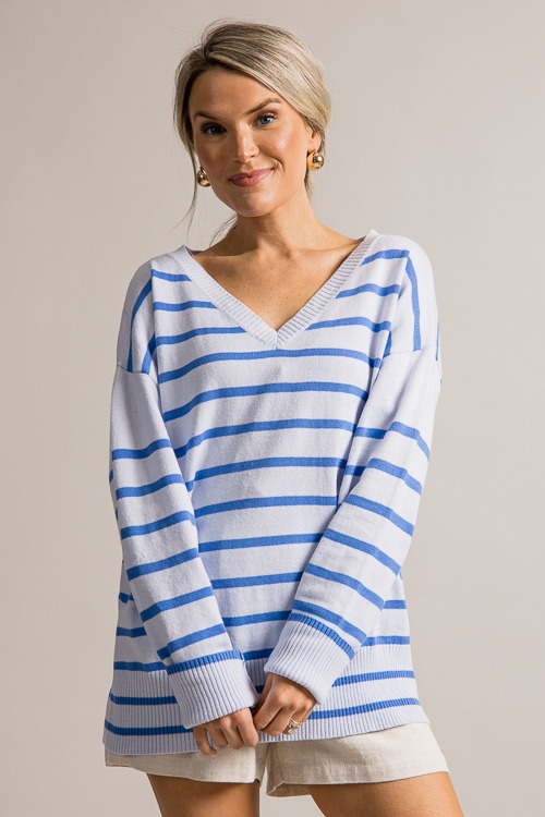 Stripe V-Neck Sweater, Blue - 0621-452-Edit.jpg