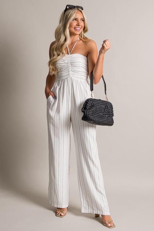 Striped Halter Jumpsuit, Off White - 0621-7.jpg