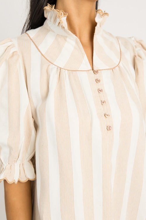 Harrison Stripe Dress, Taupe - 0623-102.jpg