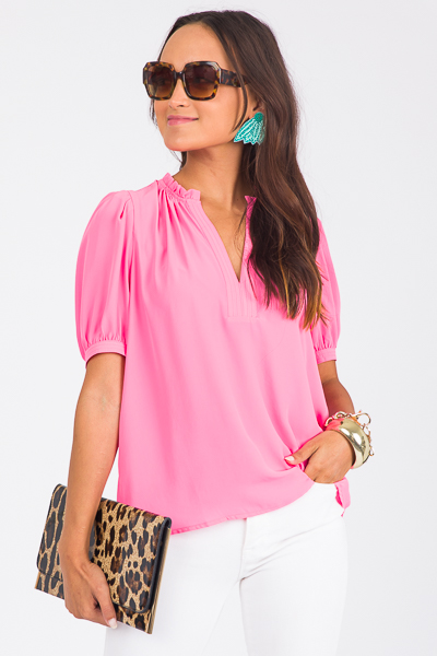 Samantha Blouse, Pink