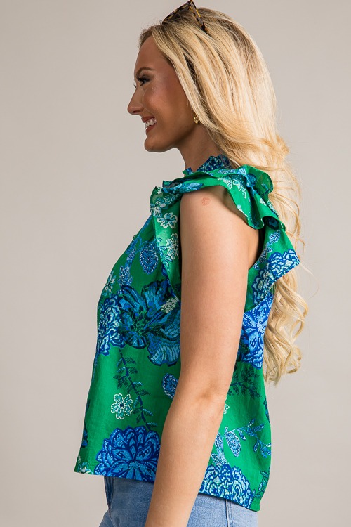 Mary Floral Top, Green Blue - 0624-11.jpg