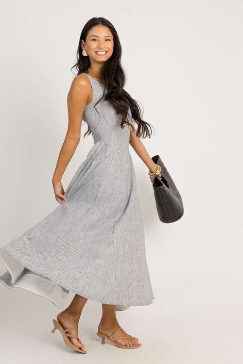 Pinstripe Linen Maxi, Black Whi - 0624-24h.jpg