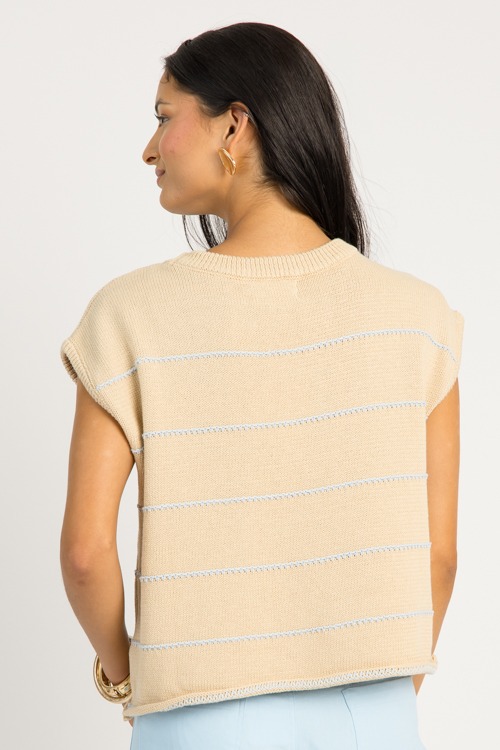 Stitched Stripes Sweater, Taupe - 0625-123.jpg