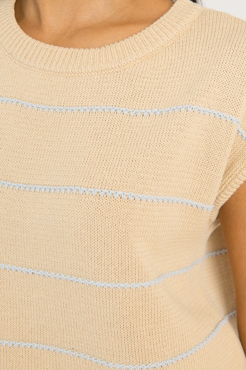 Stitched Stripes Sweater, Taupe - 0625-124.jpg