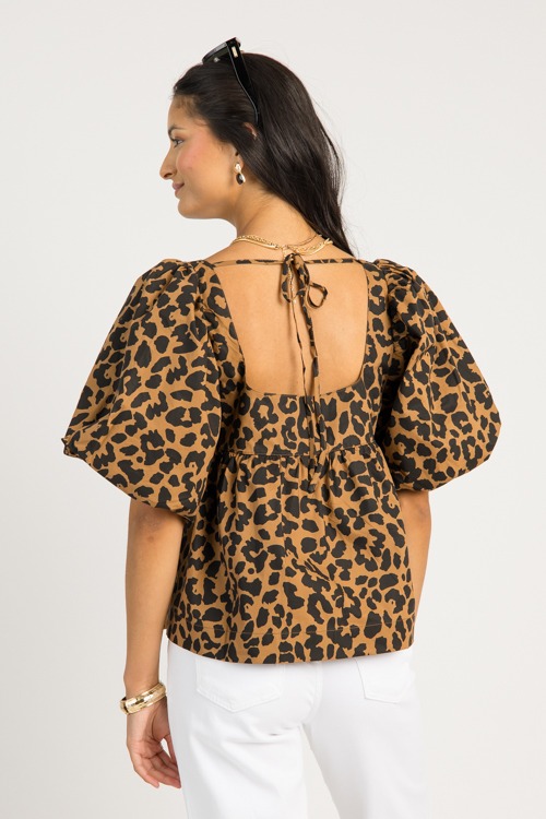 Puff Sleeve Leopard Blouse - 0625-89.jpg