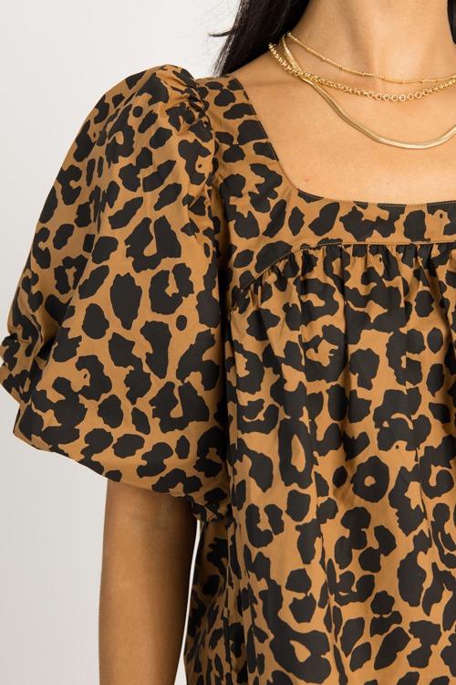 Puff Sleeve Leopard Blouse - 0625-90.jpg