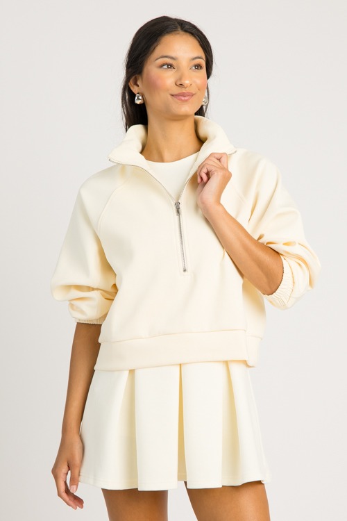 Luxe Knit Tennis Dress, Ecru - 0626-126.jpg