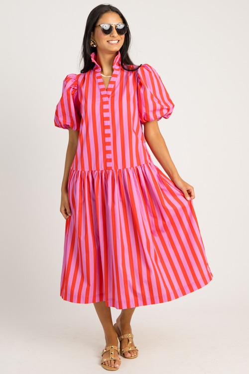 Bold Stripe Midi, Pink Red - 0626-42.jpg