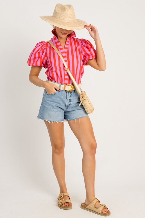 Bold Stripe Top, Pink Red - 0626-56h.jpg