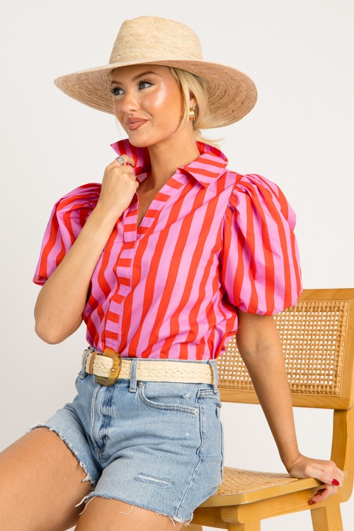 Bold Stripe Top, Pink Red - 0626-62.jpg