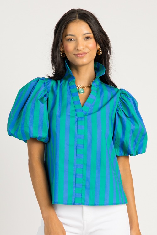 Bold Stripe Top, Green Blue - 0626-74.jpg