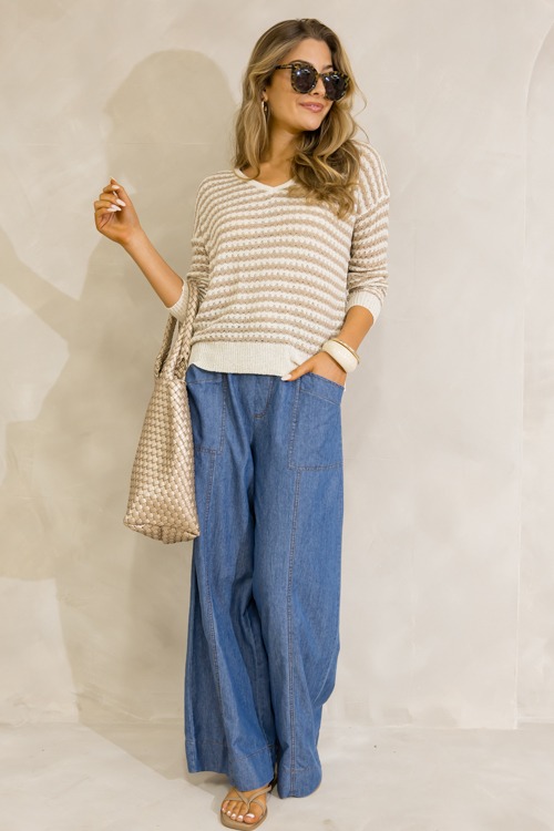 Chambray Draw Waist Pants, Deni - 0627-217h.jpg