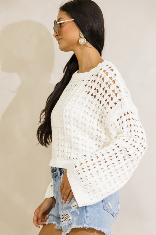 Logan Open Weave Sweater, Off White - 0627-241.jpg