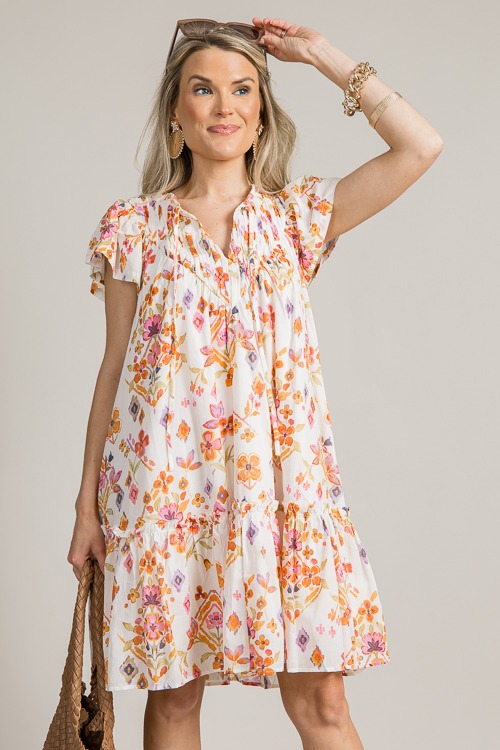 Floral Pintuck Yoke Dress, Crea - 0627-38p.jpg