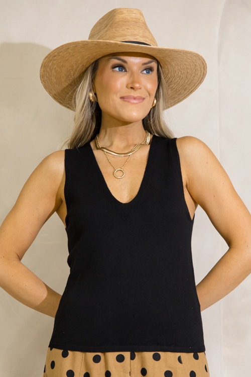 V-Neck Sweater Tank, Black - 0627-391p.jpg