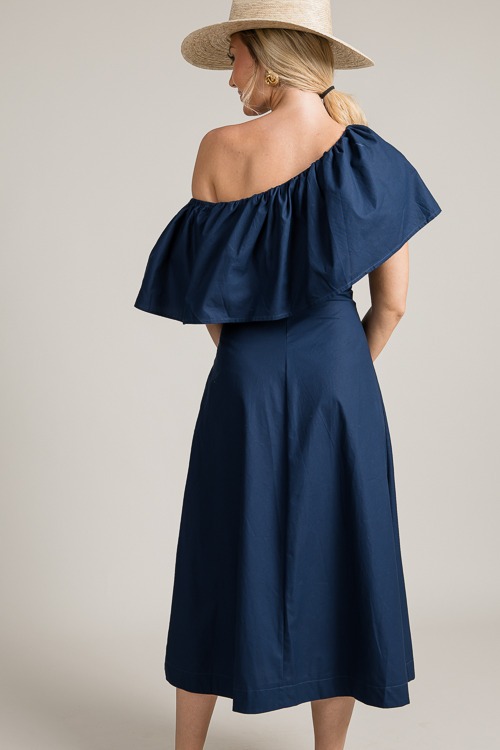 One Shoulder Midi, Navy - 0627-52.jpg