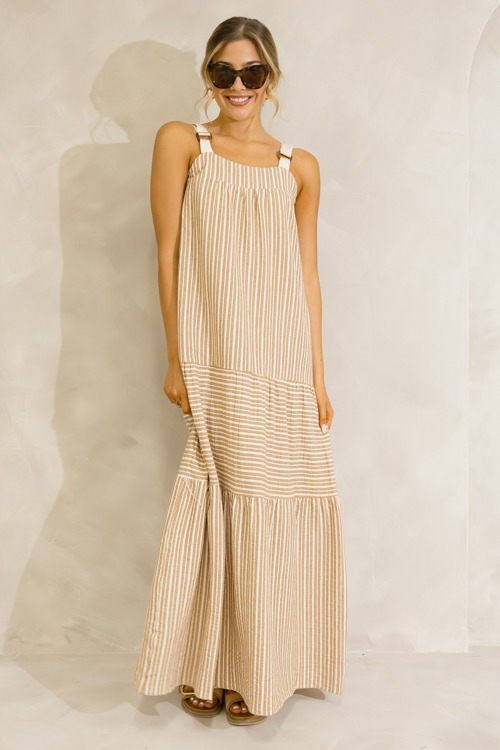 Tiered Stripes Maxi, Camel - 0627-58p.jpg