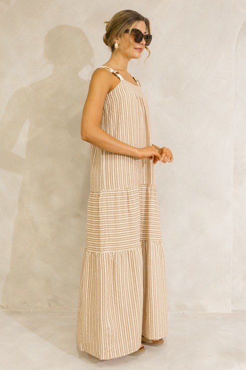 Tiered Stripes Maxi, Camel - 0627-59h.jpg
