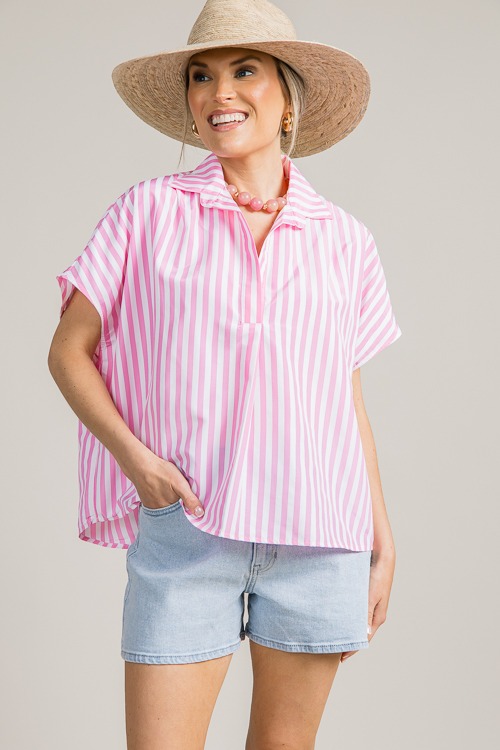 Stripe Collared Top, Pink - 0627-86.jpg