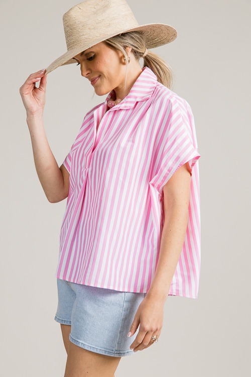 Stripe Collared Top, Pink - 0627-91.jpg