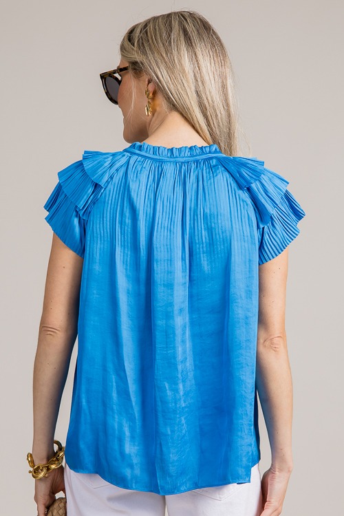 Smooth Talker Blouse, Blue - 0628-108.jpg