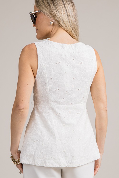 Floral Embroidery Eyelet Vest, - 0628-29.jpg