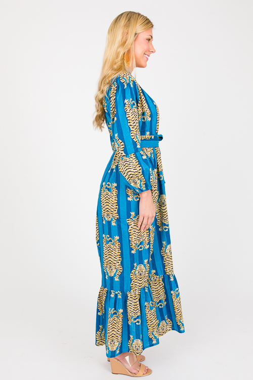 Eye Of The Tiger Maxi, Blue