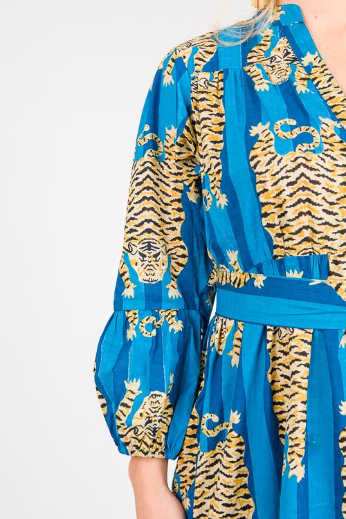 Eye Of The Tiger Maxi, Blue