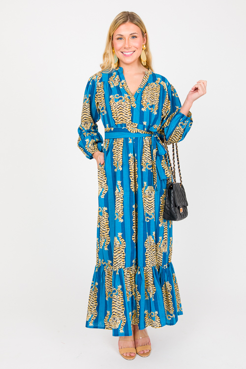 Eye Of The Tiger Maxi, Blue