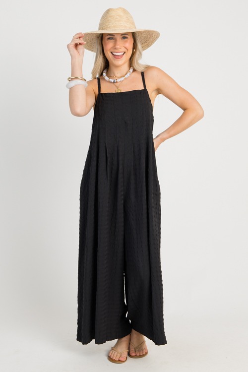 Tonal Texture Jumpsuit, Black - 0701-13.jpg