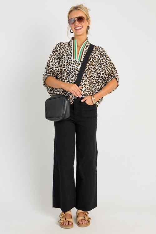 Leopard Stripe Accent Blouse, C - 0701-49.jpg