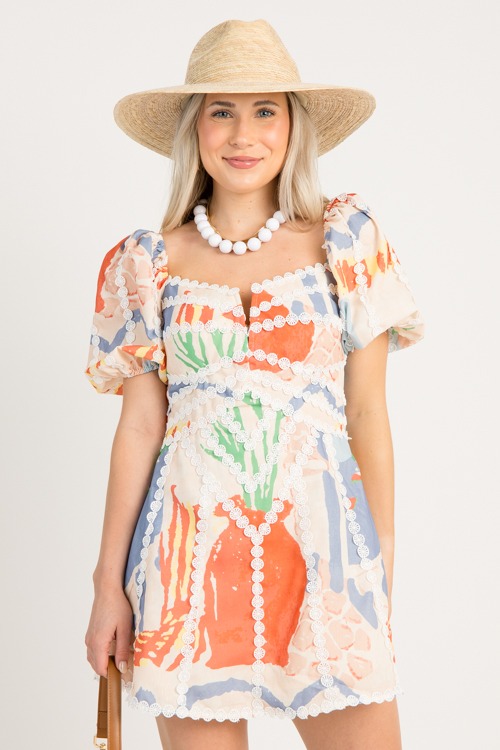Full Circle Dress, Multi Blue (NEWEST ARRIVAL)