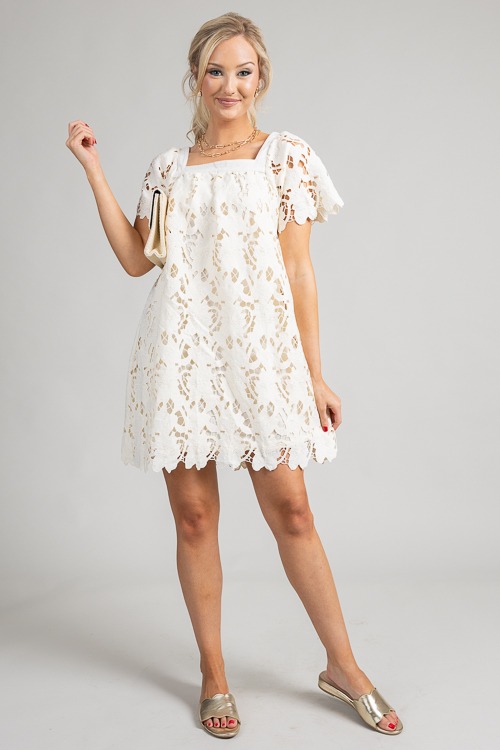 Deana Floral Lace Dress, Cream - 0702-42.jpg