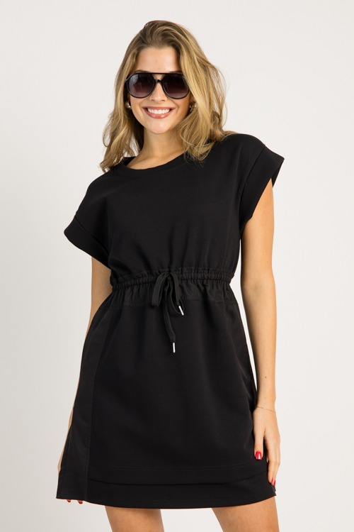 Vera Knit Dress, Black