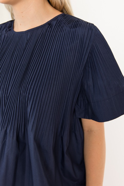 Perfectly Pleated Top, Navy - 0702-68.jpg