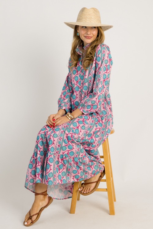 Vine In Bloom Maxi, Pink (NEWEST ARRIVAL)