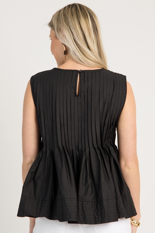 Parker Pleated Tank, Black - 0703-47.jpg