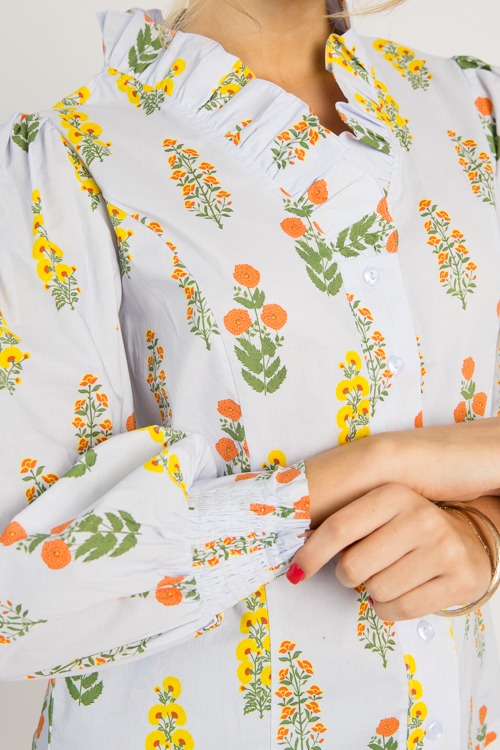 Floral Stems Ruffle Top, Lt Blu - 0703-49h.jpg