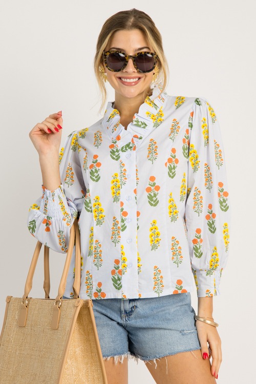 Floral Stems Ruffle Top, Lt Blu - 0703-51.jpg