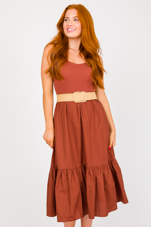 Mix Media Midi, Cognac