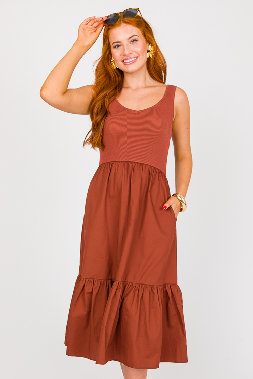 Mix Media Midi, Cognac