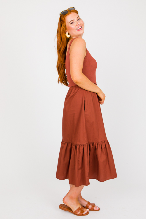 Mix Media Midi, Cognac