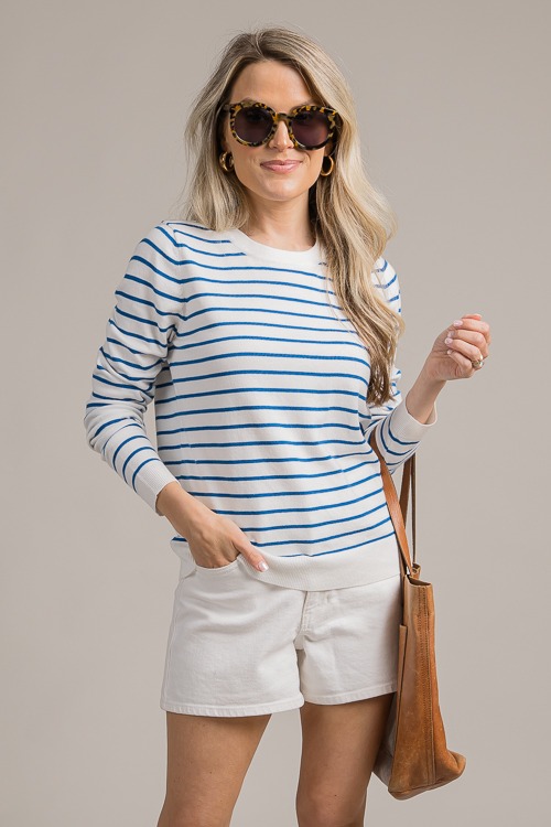 Landon Stripe Sweater, White/Blue - 0708-187.jpg