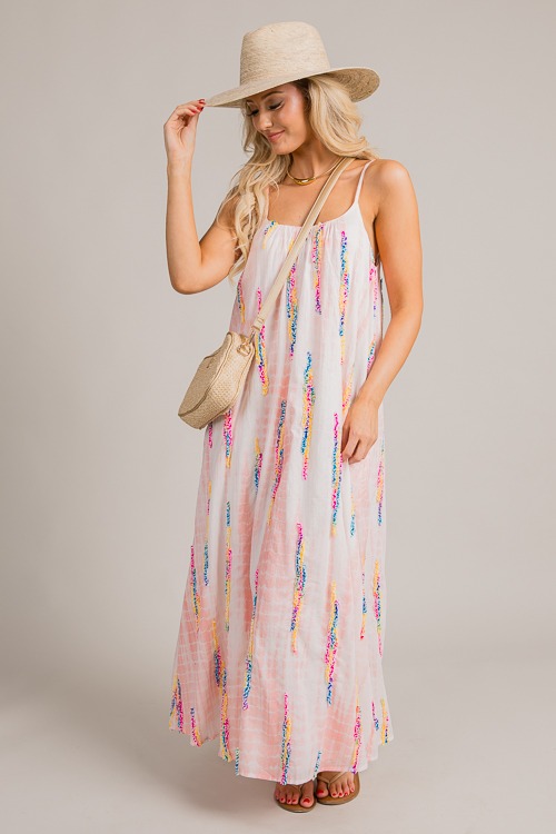 Dyed Texture Maxi, Multicolor