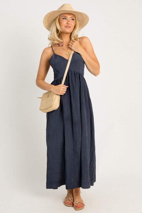 Crinkle Textured Maxi, Navy - 0708-67h.jpg