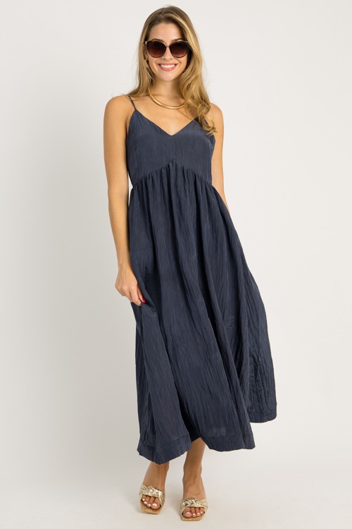 Crinkle Textured Maxi, Navy - 0708-70.jpg