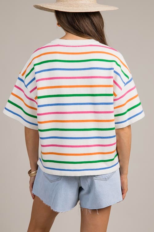 Colorful Stripe Sweater, Off White - 0709-54.jpg