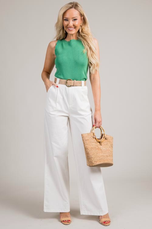 Linen Stretch Belted Trousers - 0709-91.jpg