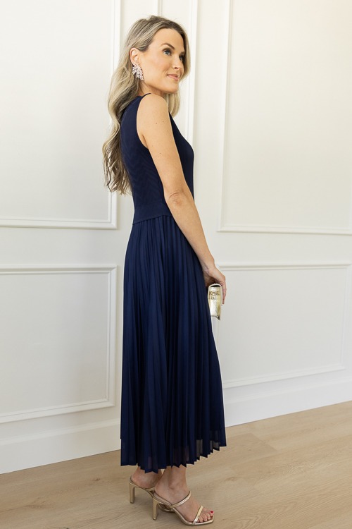 Pleated Contrast Midi, Navy - 0710-118.jpg